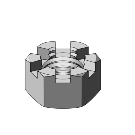 Slotted Nut