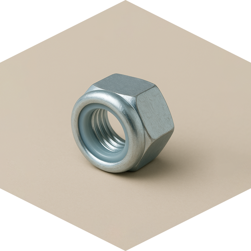 Nylon nut Din 985